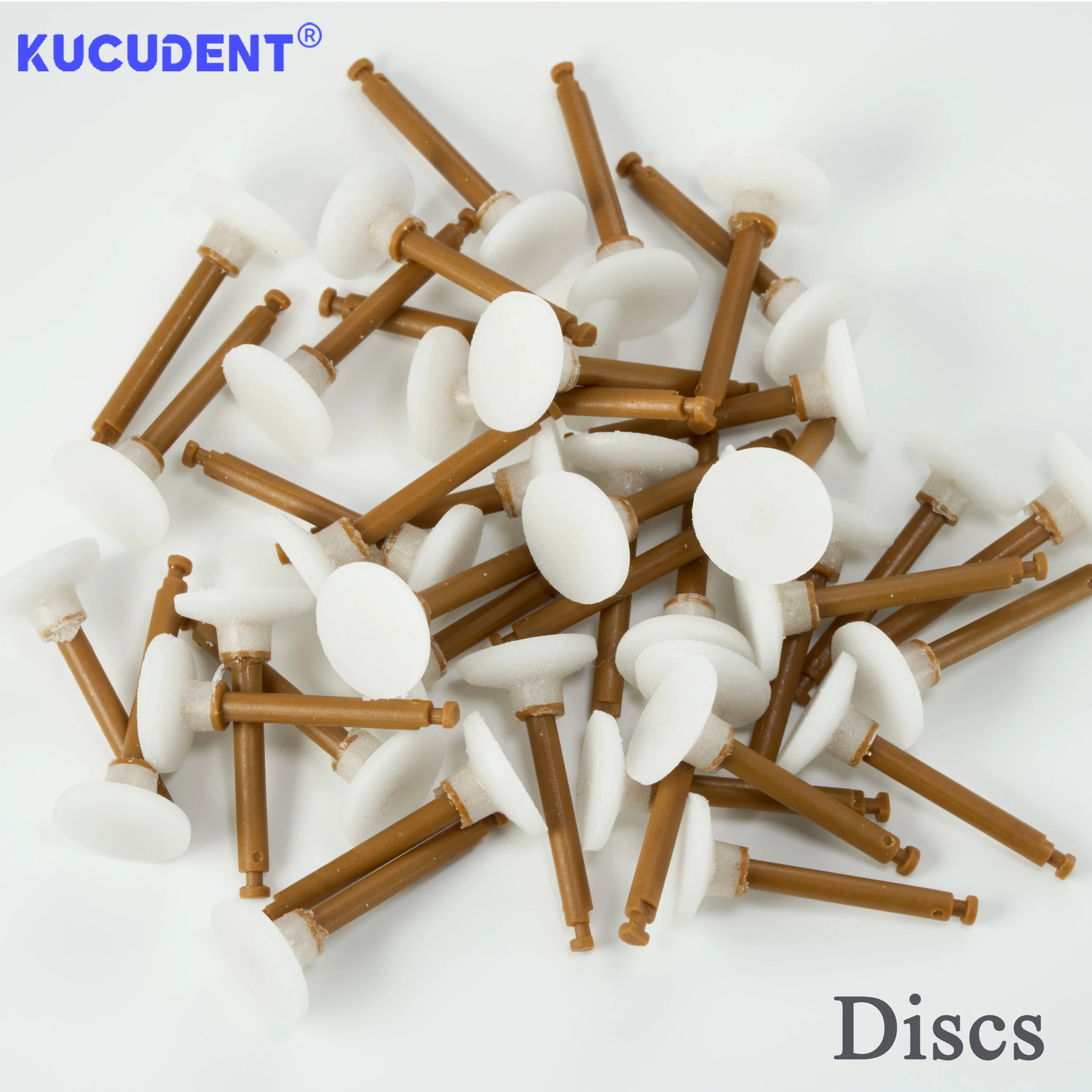 Dental Composite Polishing Kit 40PCS RA Shank Polisher Finishing Cups Discs Points for Restorative Dentistry Training Practice