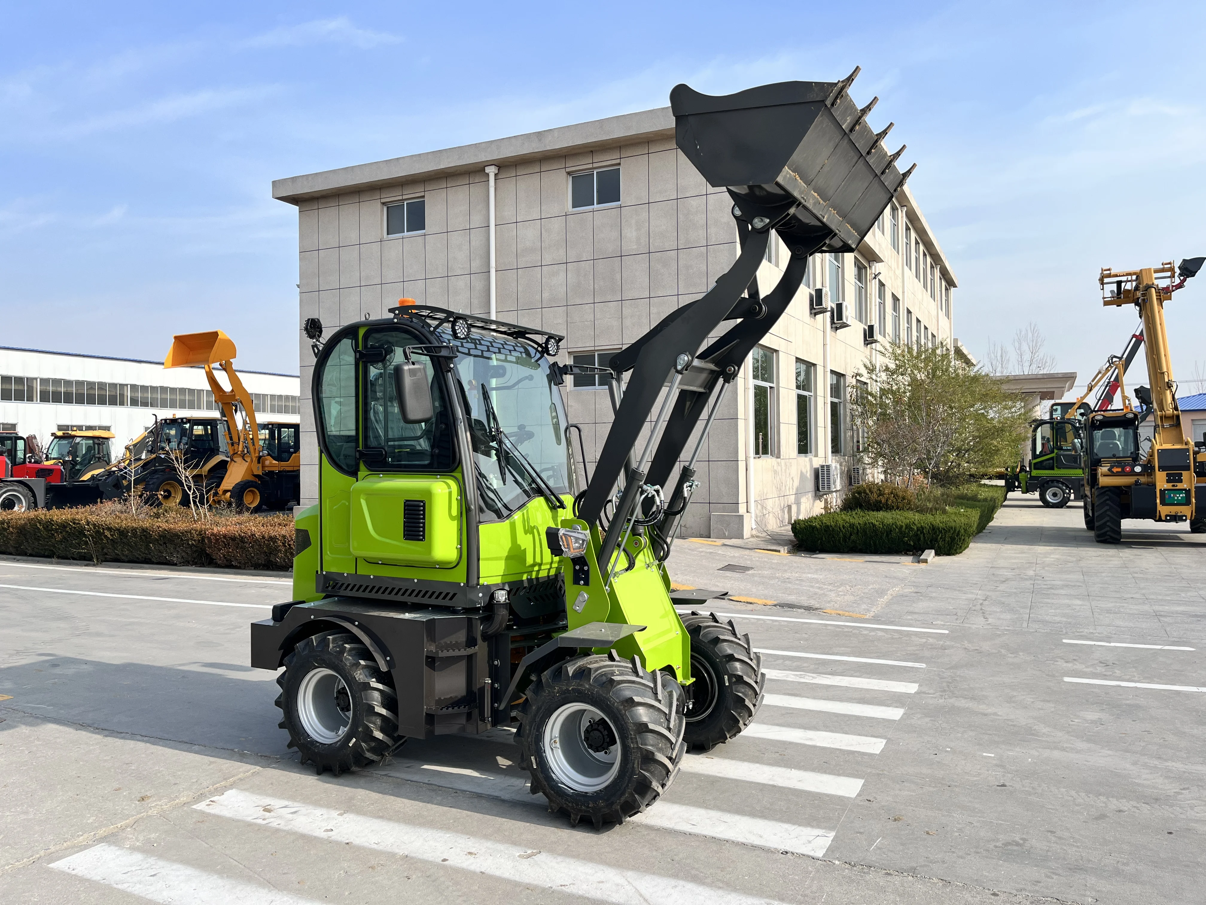 Mini Loader Free Shipping High-Quality Compact Loaders Kubota Diesel Loader Front Loader on Sale Support customization Bobcat