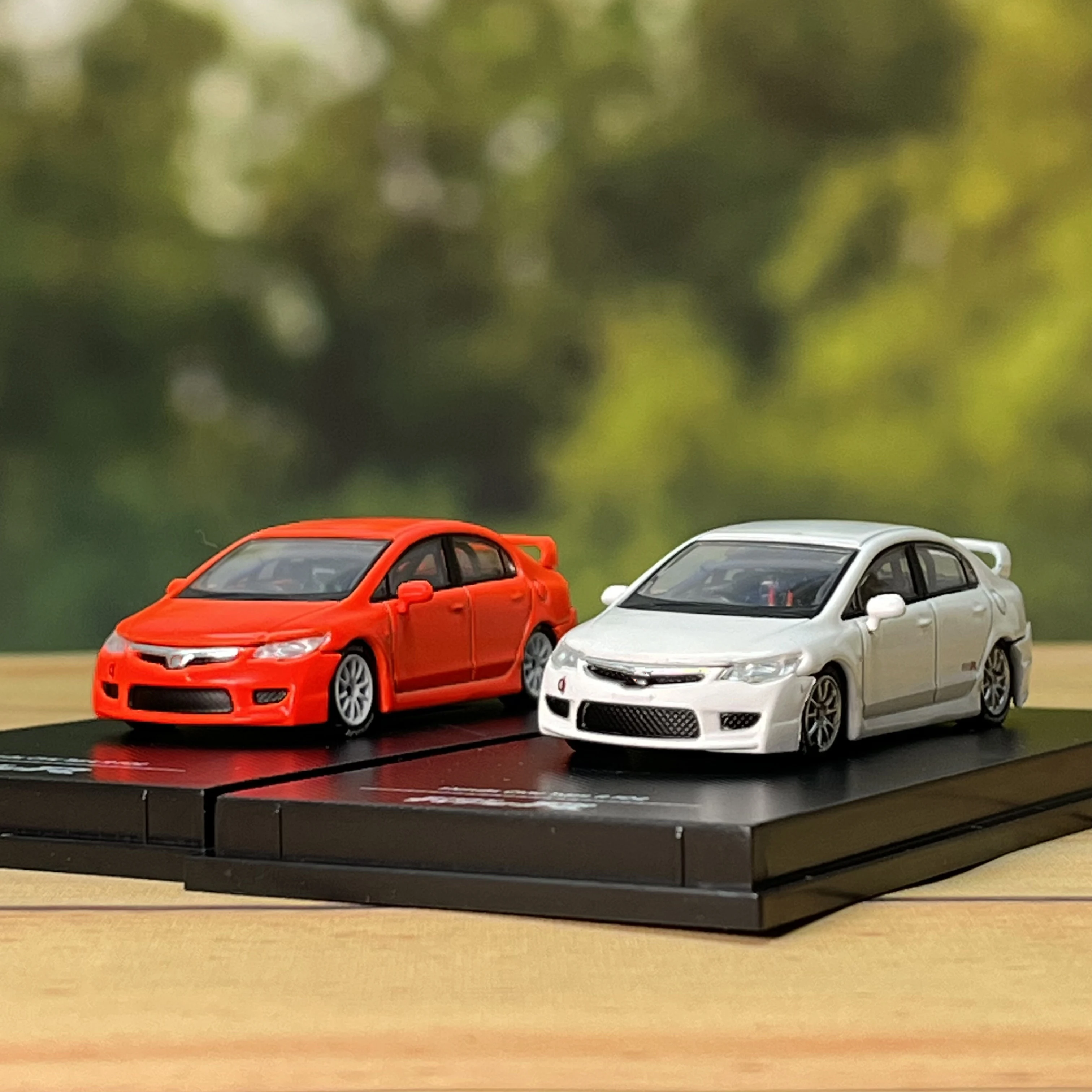 Hobby  1:64 Honda Civic Mugen Civic Type R FD2 Car Model