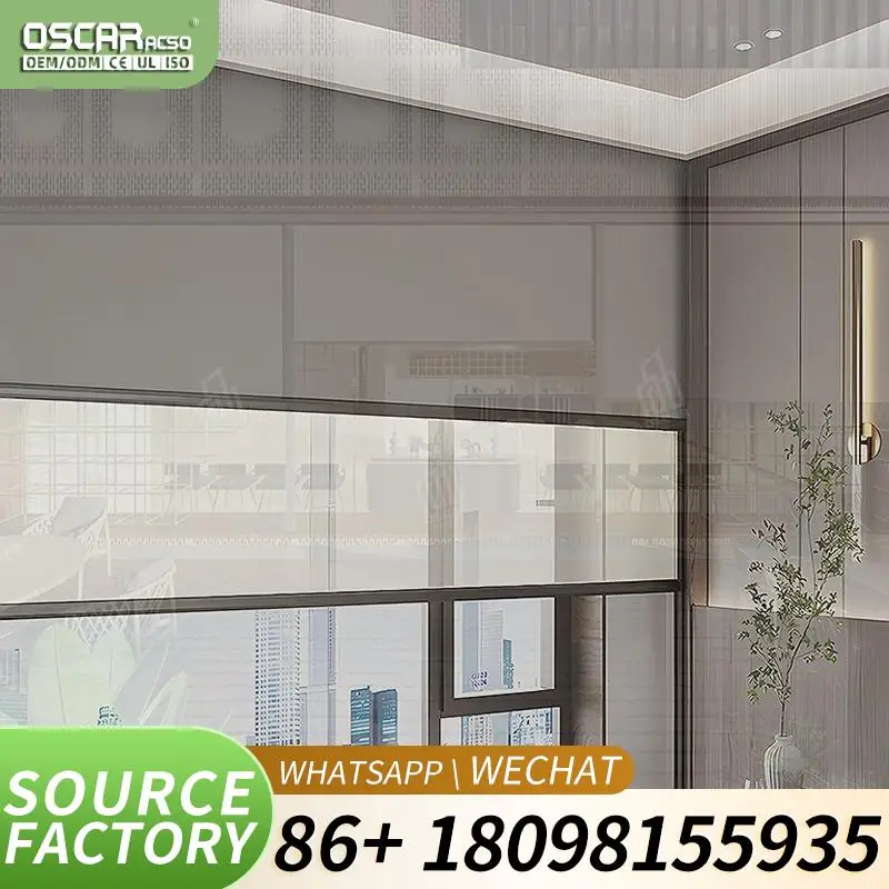 Wholesale Hot Sale Customizable Window Shades Roller Blinds Zip Screens for Outdoor Windows Rolling Blind