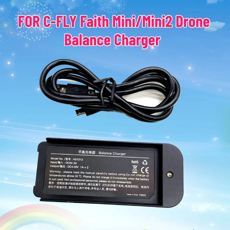

FOR C-FLY Faith Mini/Mini2 Drone Balance Charger Replacement Spare Parts FOR CFLY Faith MINI Charger Dock