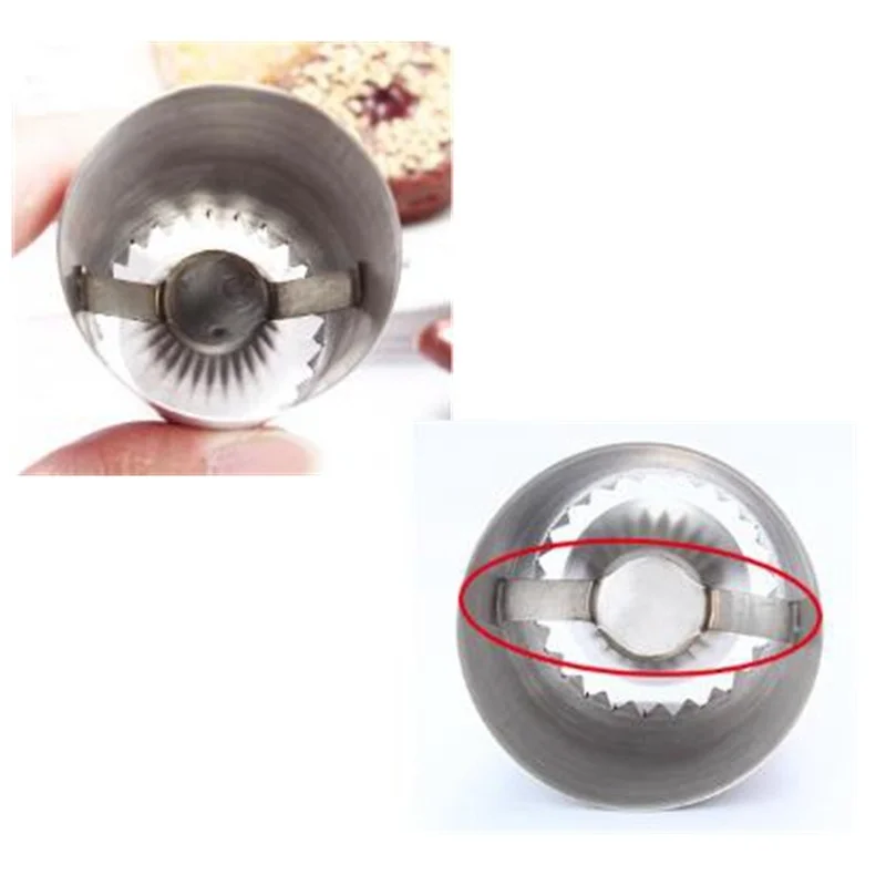 Stainless Steel Sultan Ring Cookies Mold Piping Nozzles Russian Nozzles Icing Piping Nozzles Set Cake Decorating Cake Tools