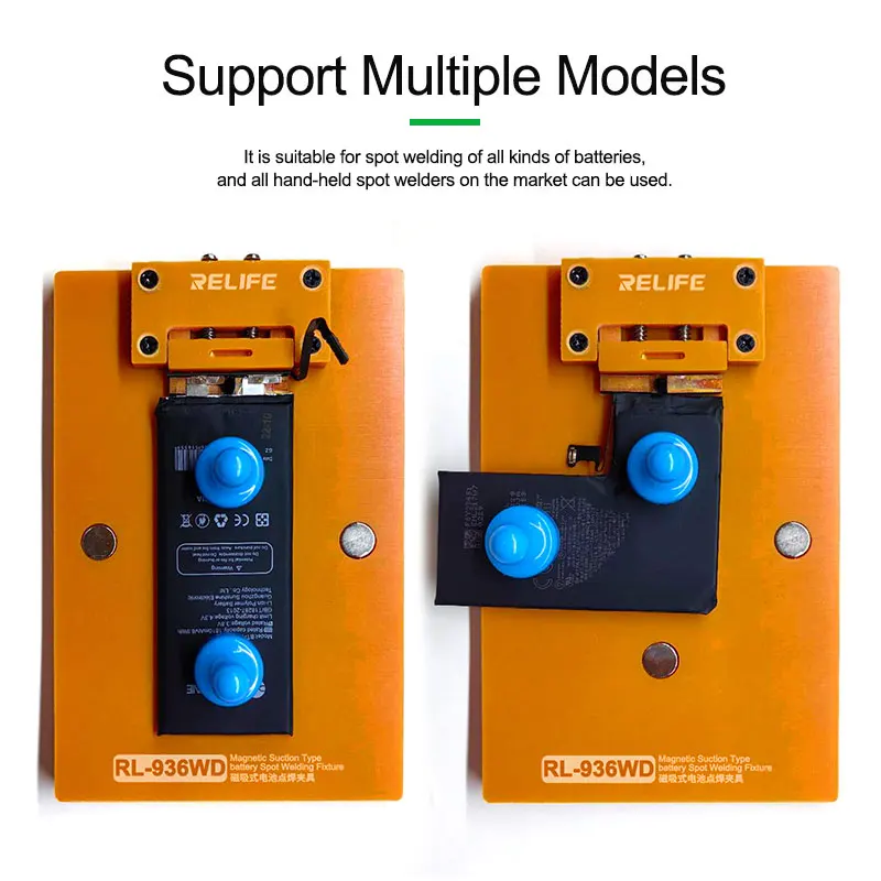 RELIFE RL-936WD Precision Positioning Magnetic Spot Welding Fixture for Battery For iPhone Xiaomi HUAWEI Battery Repair Tools