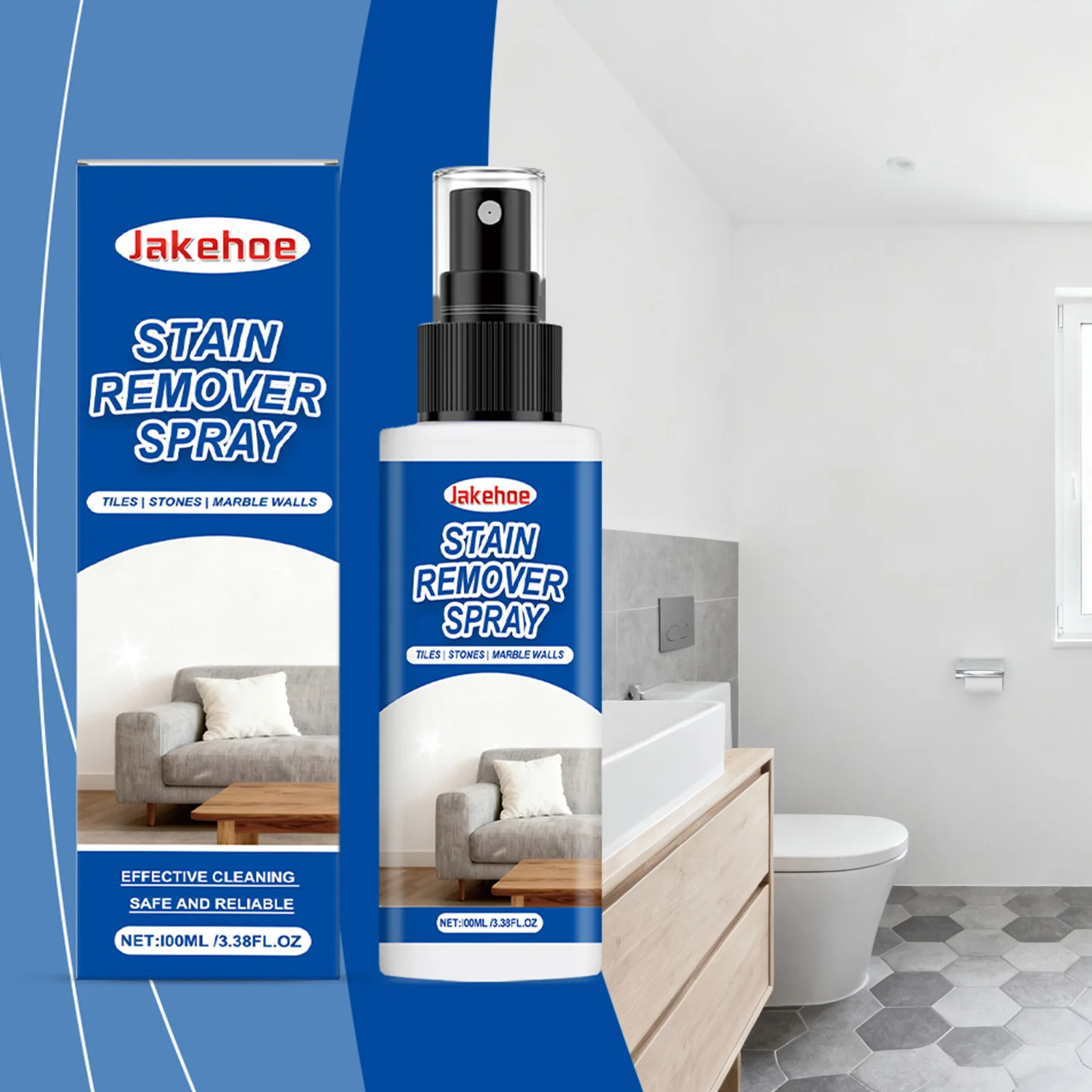 Household Cleaning Spray Multi-surface Cleaner Safe For All Surfaces Sparkling Kitchen Countertops