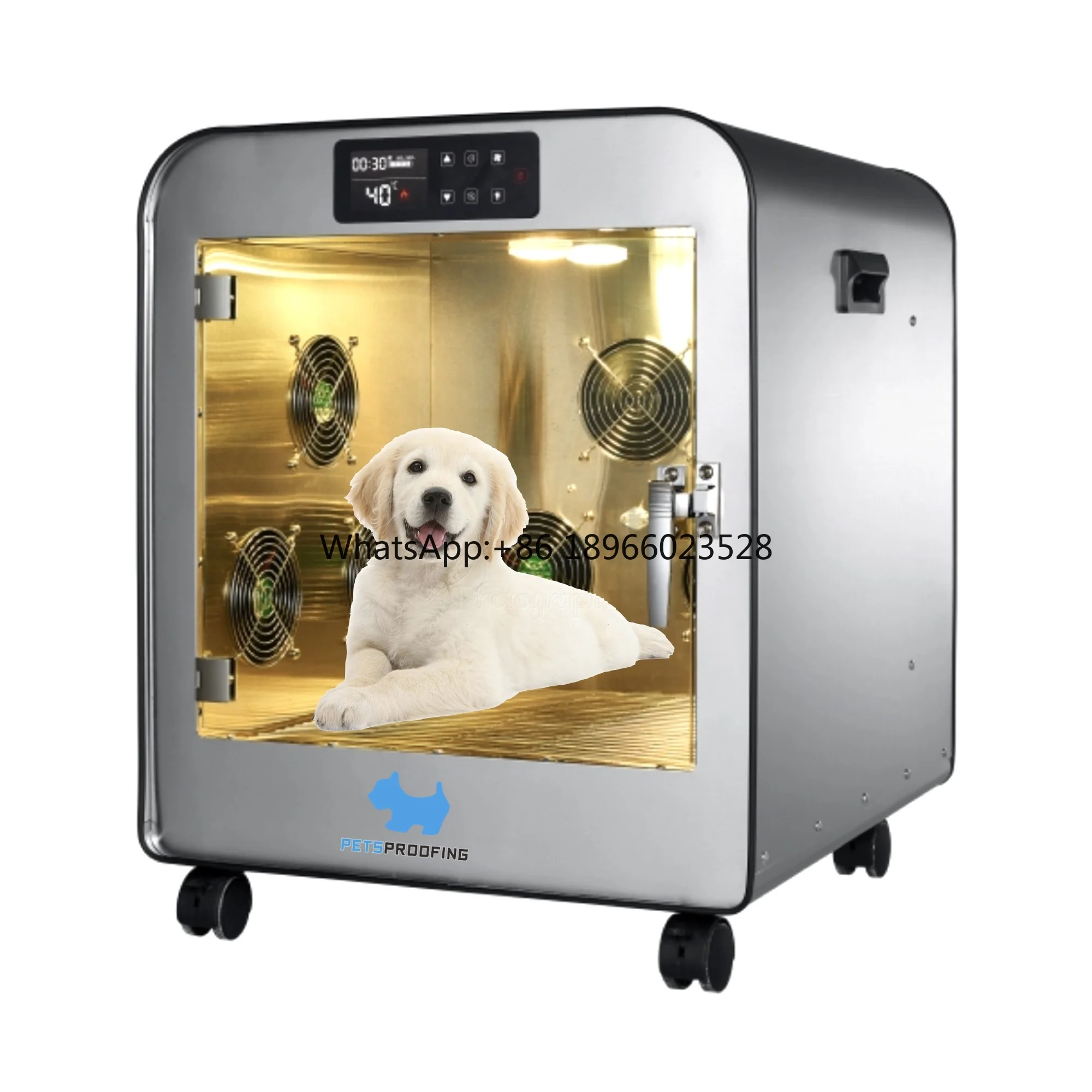 Professional Automatic cat pets pet grooming hair dryer box room vacuum drying machine blower dryers for dog low noise