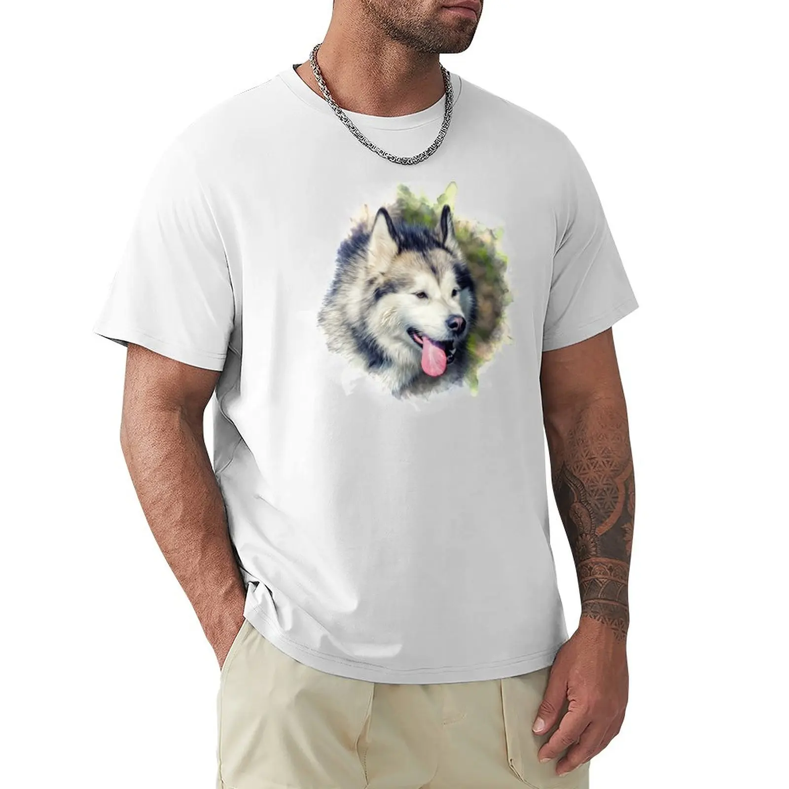 

Sled Dog T-Shirt summer tops tees cute clothes kawaii clothes T-shirt men