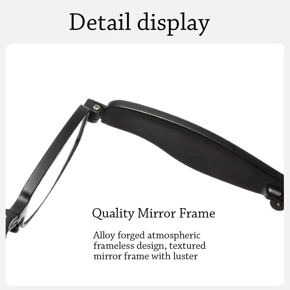 Blue Ray Blocking Anti-Blue Light Reading Glasses Folding 360 Degree Rotating Hyperopia Glasses Eye Protection Portable