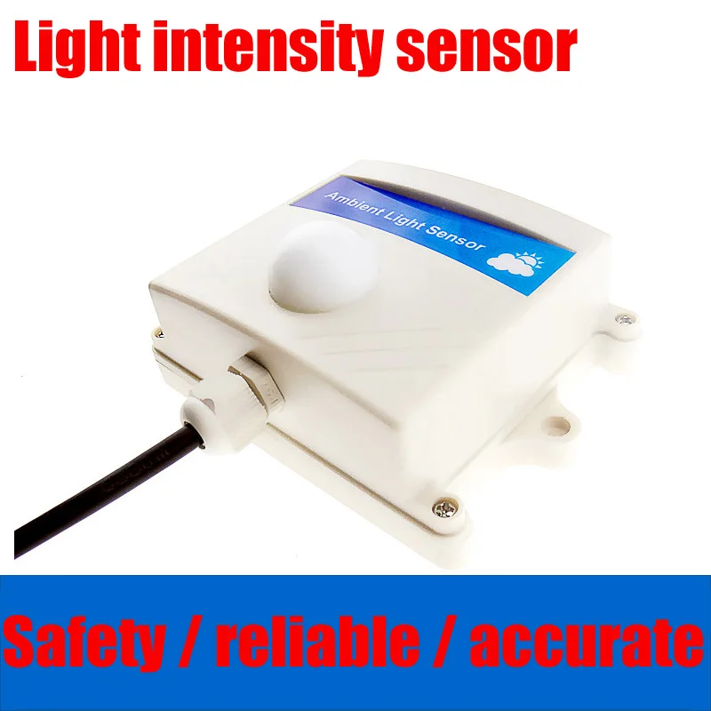 

Illuminance sensor, illuminance transmitter, 4-20mA output ambient Light sensor 20000/50000/100000 LUX 200000