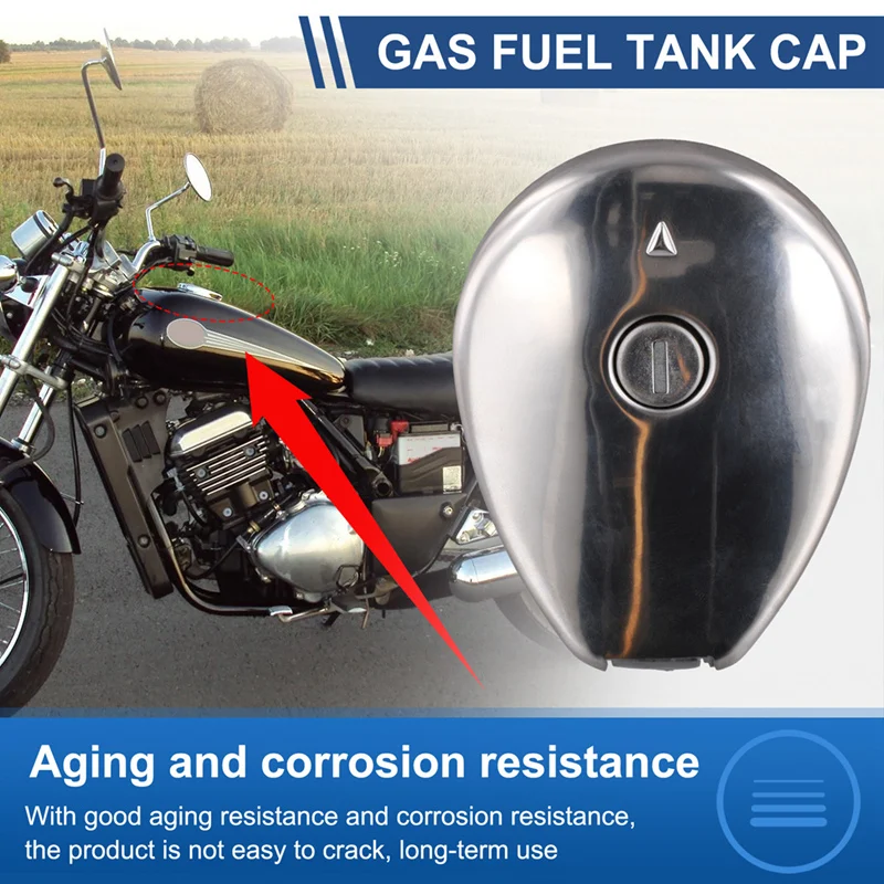 

1 Set Motorcycle Fuel Gas Tank Cap And Keys For Kawasaki ZR1100 BJ250 VN1500 ZL600 Vulcan 400 500 1049-1142 51049-1088