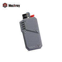 MecArmy LTR2 Titanium Lighter Case For disposable lighter Used to protect lighters