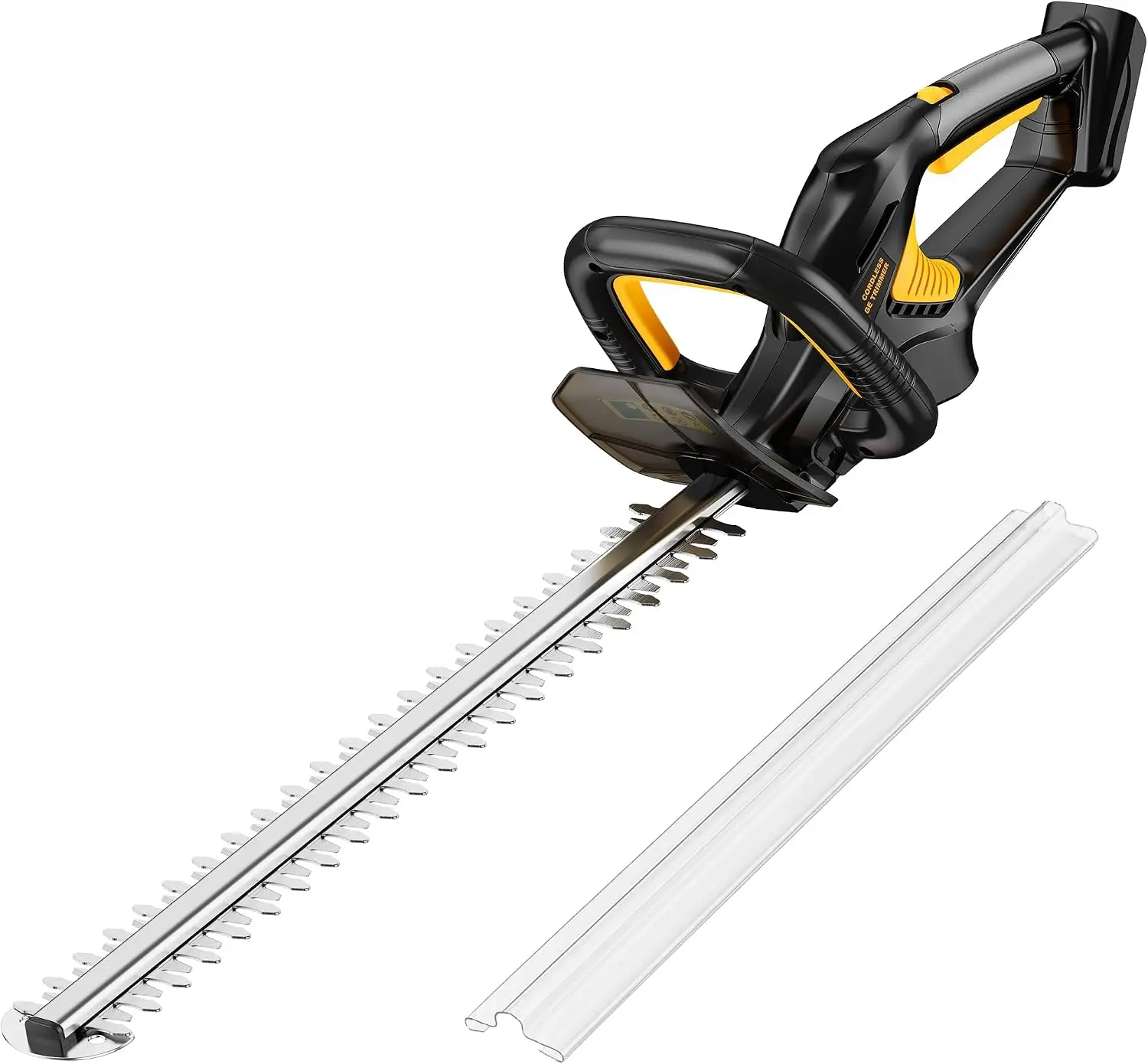 22-Inch Cordless Hedge Trimmer, Battery-Operated Shrub Cutter, Compatible with 20V Lithium-Ion Battery Packs