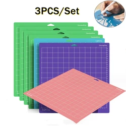 1/3Pcs Engraving Machine Base Plate Cutting Mat for Cricut/cameo 4 With Adhesive Pvc Cutting Mats 30x30cm