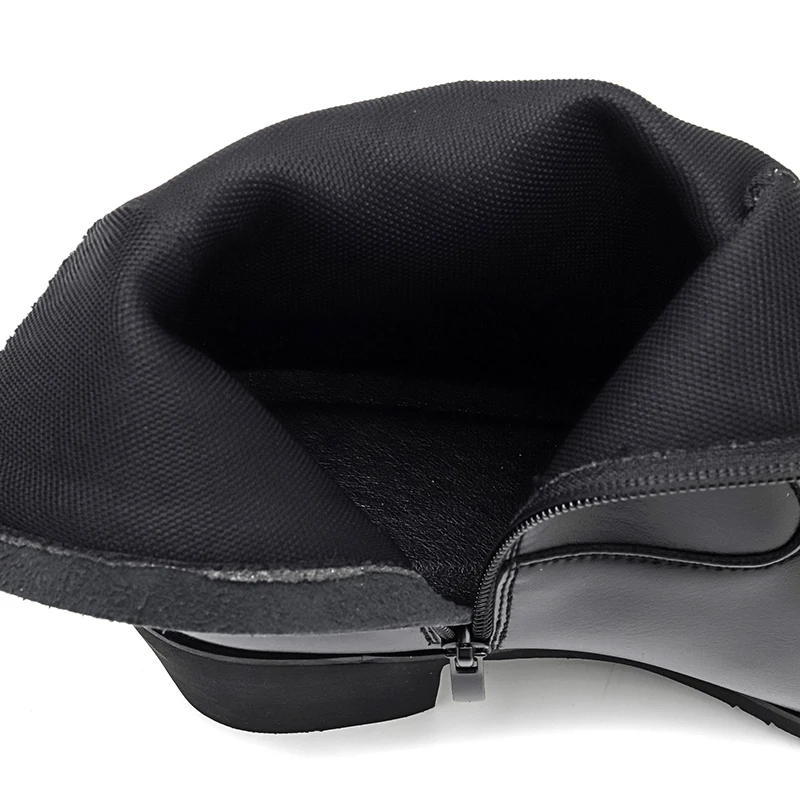 عالية الجودة الجلود حذاء من الجلد للرجل الكلاسيكية الرجعية رجالي تشيلسي الأحذية بدعة الأعمال الرسمية عادية عالية الجودة أحذية رجالية بوتاس #6