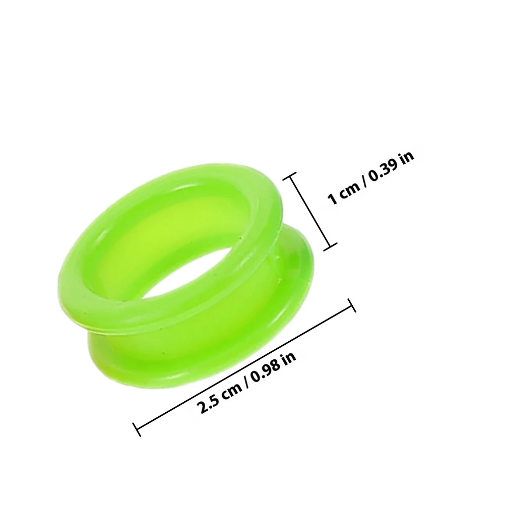 18 قطعة من واقيات أصابع السيليكون الملونة مقابض غير قابلة للانزلاق لمقصات شعر الحلاق مقص الحيوانات الأليفة معدات حماية السلامة