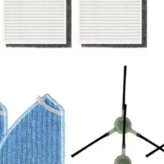 

Cleaning Parts Kit For Lefant M1 M2 M2 Pro M2S Pro Vacuum Cleaner HEPA Filter Side Brush Mop Cloth Accessories