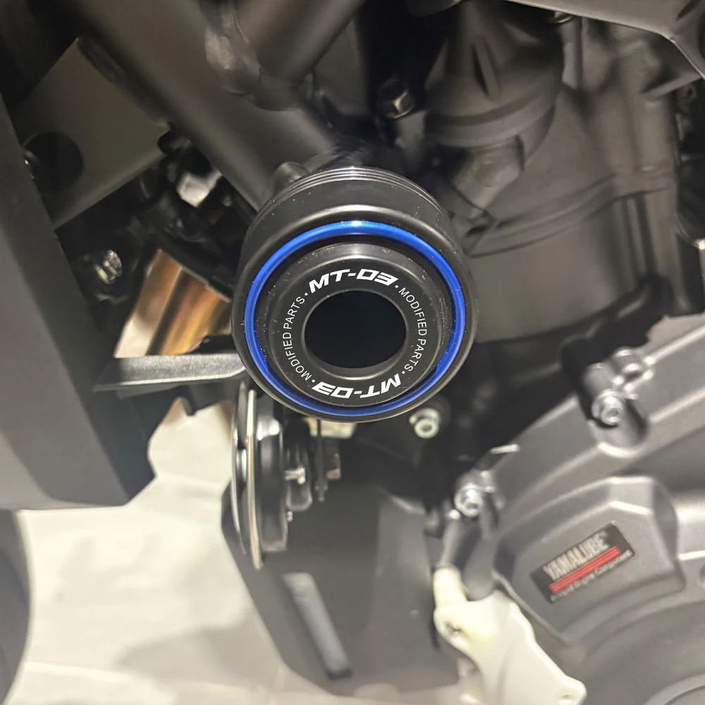

Для YAMAHA MT03 MT 03 MT-03 2015-2024 2025 ползунки для рамы мотоцикла, защита от падения, защита от столкновений, аксессуары MT03