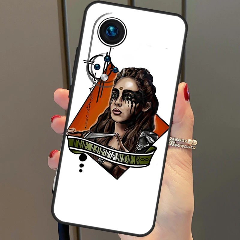 Commander Lexa The 100 Case For Honor Magic 5 Lite Magic 6 Pro X8b X9b X6a X7a X8a X9a X6 X7 X8 X9 50 70 90 Cover