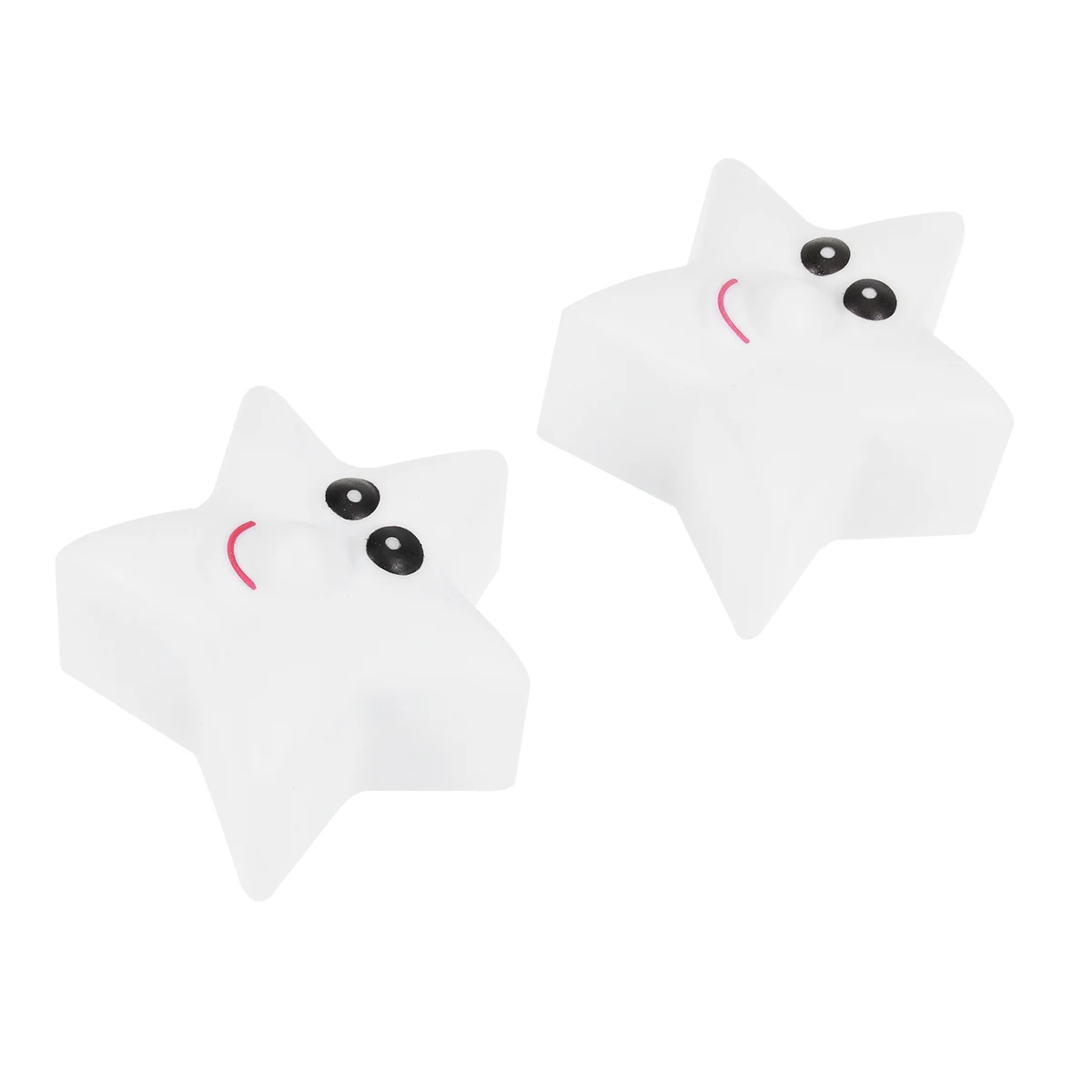 

6pcs Five Pointed Star Night Light LED Lamps Cute Cartoon Bedside Lights for Bedroom Kids Room Eco Friendly Energy Saving