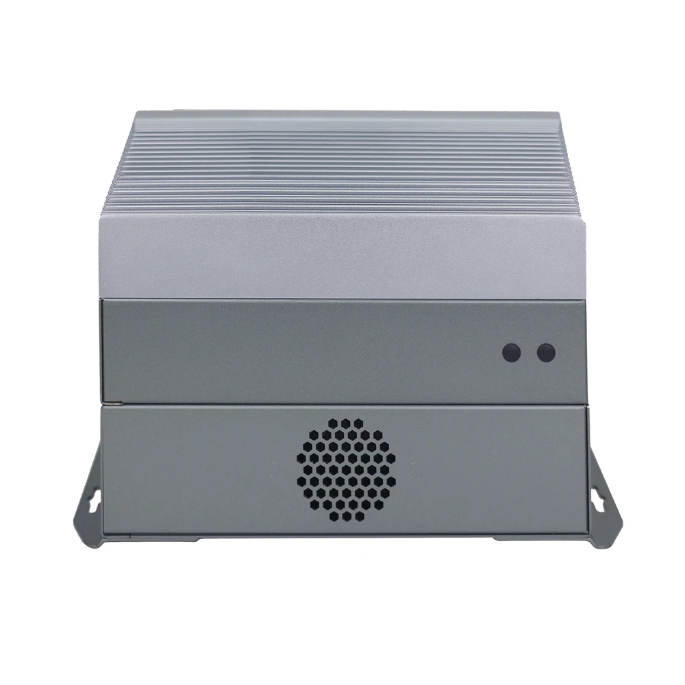 Hunsn Fanless Industriële Pc, IX04,Mini Computer, Ipc, Win 11/ Linux Ubuntu, Vga, dp, Hd, 6COM,3 Lan, Pcie X16 Slot, Pci Slot,9 Tot 36V