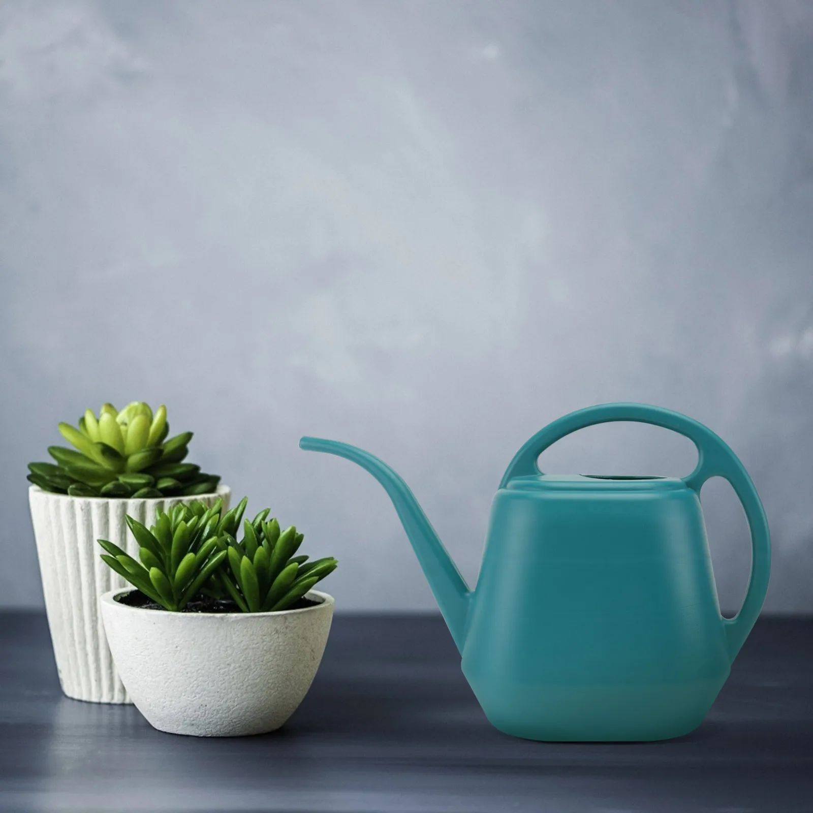

1pc Extra Large Plastic Watering Can Outdoor Household Garden Long Spout Durable Nozzle Big Capacity Easy Pouring Refillable