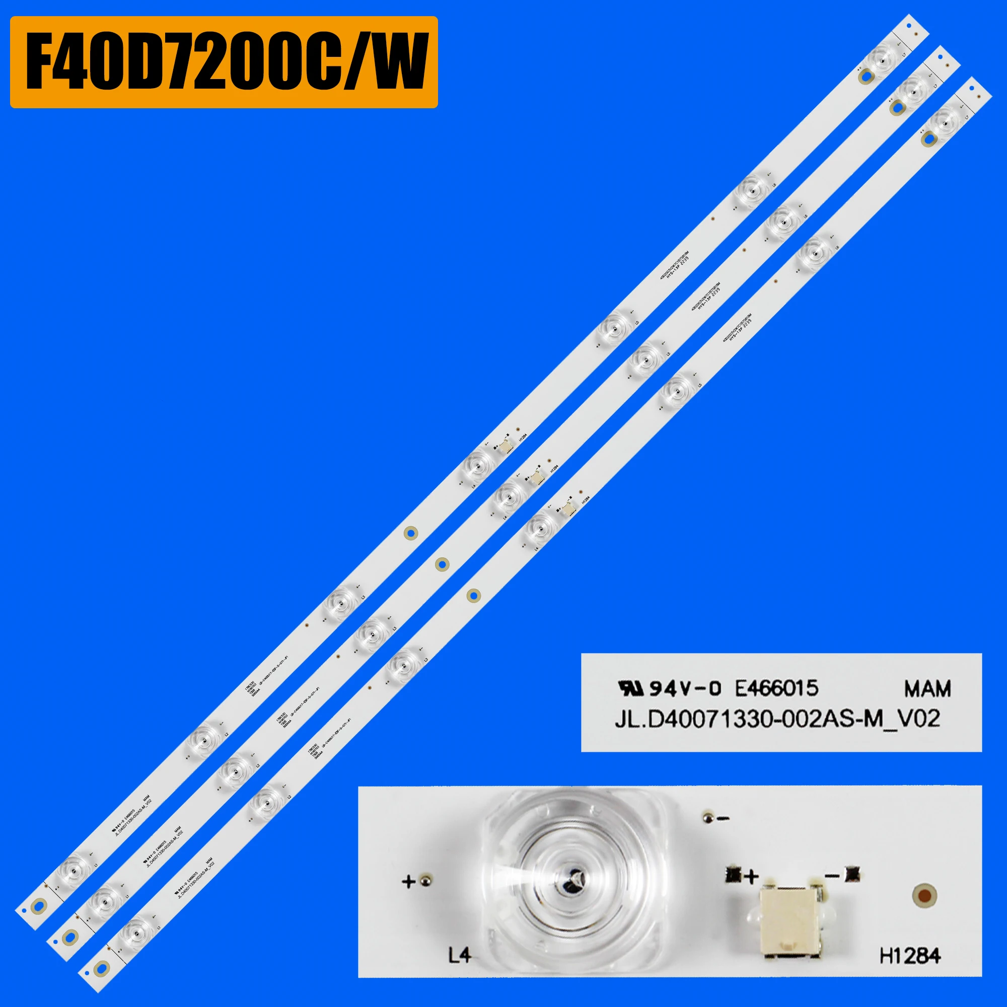 tira de luz de fundo led para saba sa40s50 bbk 40lem1051 f40d7200c w e4sc4018rku stv lc40lt0011f kits kits 10 01