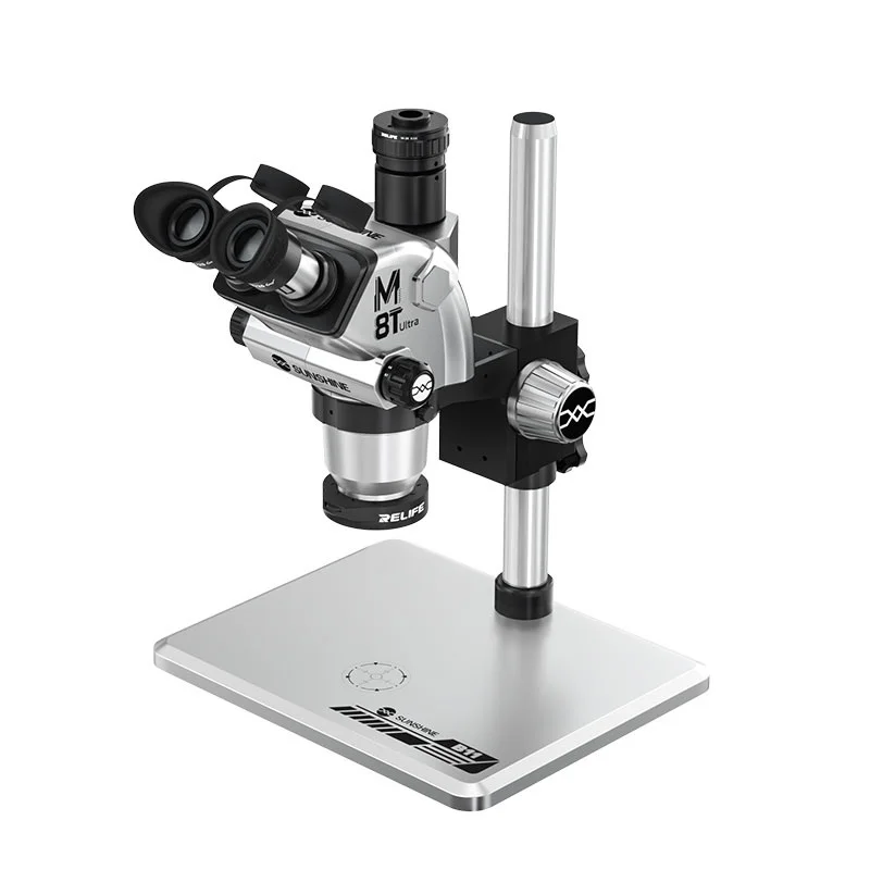 hit productSUNSHINE M8T Ultra Trinocular Stereo Microscope Wide Vision Microscope for Mobile Phone Repair