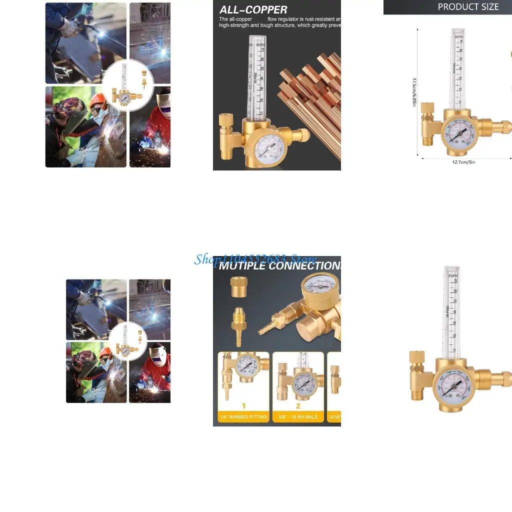 

Y6GD Durablity Flows Regulators For Argon Welding Systems CGA580 Fitting
