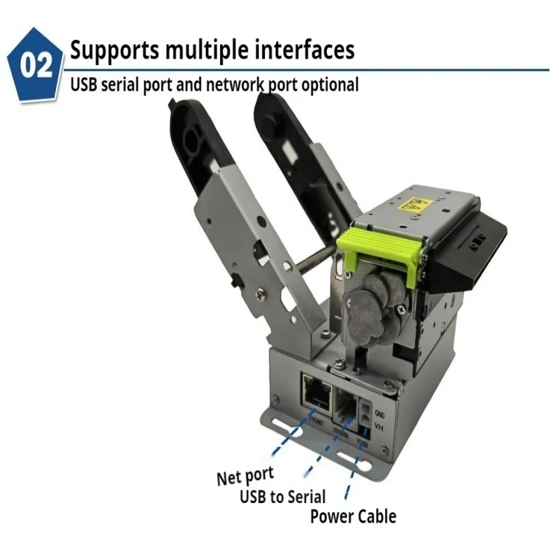 58mm High-Speed Embedded Multi-Interface Self-Service Printing Terminal for Thermal Printers Office Electronics