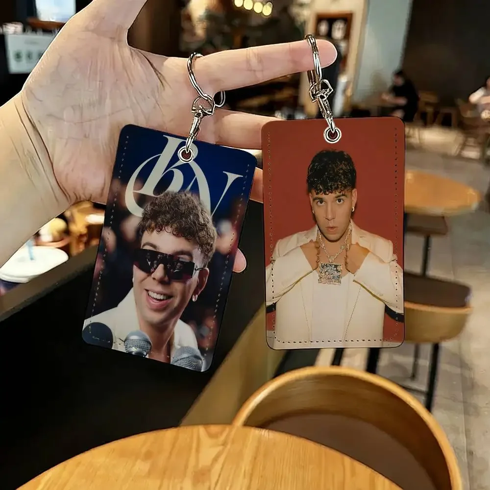 حامل بطاقة Singer Quevedo مع سلسلة مفاتيح للحماية التنفيذية لحقيبة حافلة مترو الأنفاق الائتمانية #3