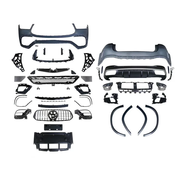 

Damei High Quality W167 V167 Upgrade GLE63 Style Body Kit Car Front Rear Bumper Grille Body Kit For Mercedes Benz GLE 2020-2