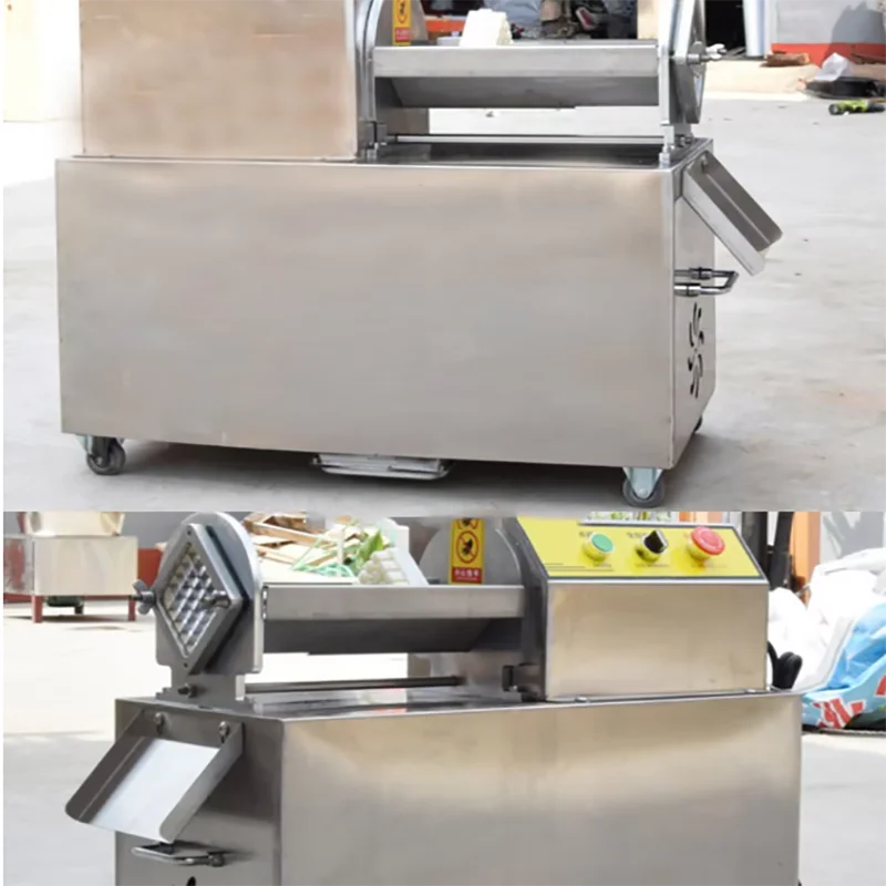 Electric Potato Strips Cutter Cutting Machine Small Carrot Stick   Cutting Machine