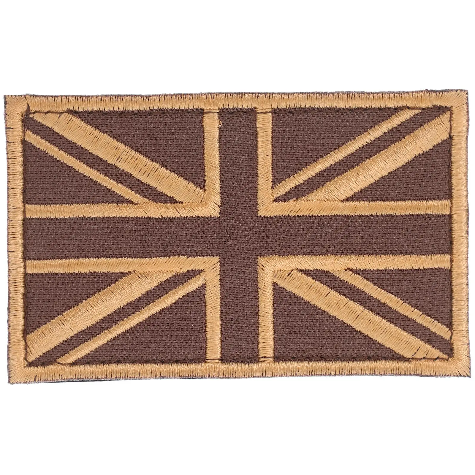 

Cloth Label Embroidered Patches British Flag Applique Washable Durable Custom Design Patch Badge Union Jack Goth Style