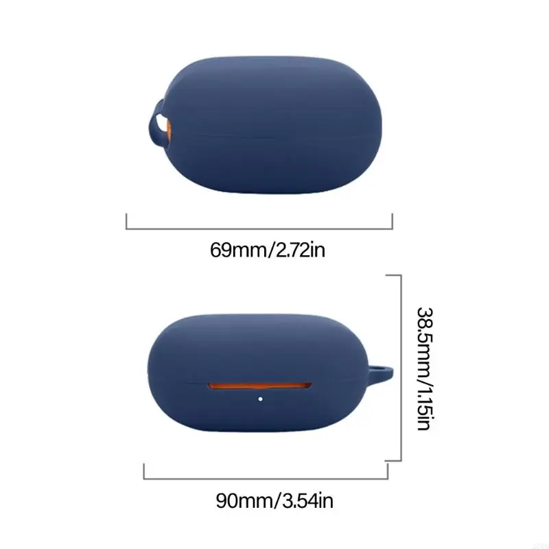 270b ตัวป้องกันซิลิโคนเคสเคส Soft Soft Flexible Soft สำหรับหูฟังไร้สายฝาครอบกันกระแทกปลอกแขนทนต่อการใช้งานทุกวัน