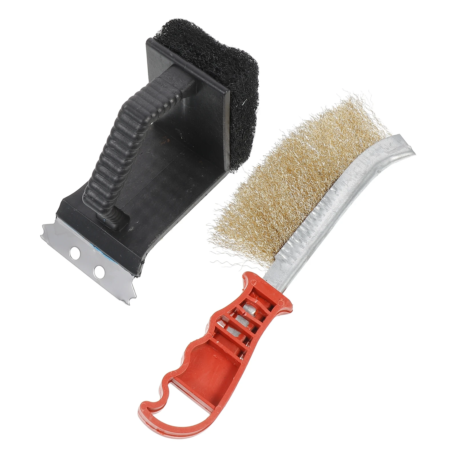 

2pcs BBQ Cleaning Brushes Copper Wire Grill Home Multifunctional Steel Durable Tools Set Kitchen Barbecue Accessories