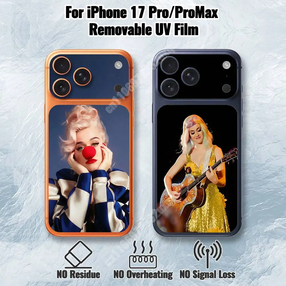 

California Gurl K-Katy Perry-S Removable UV Film for iPhone 17 Pro 17 ProMax Protective Sticker