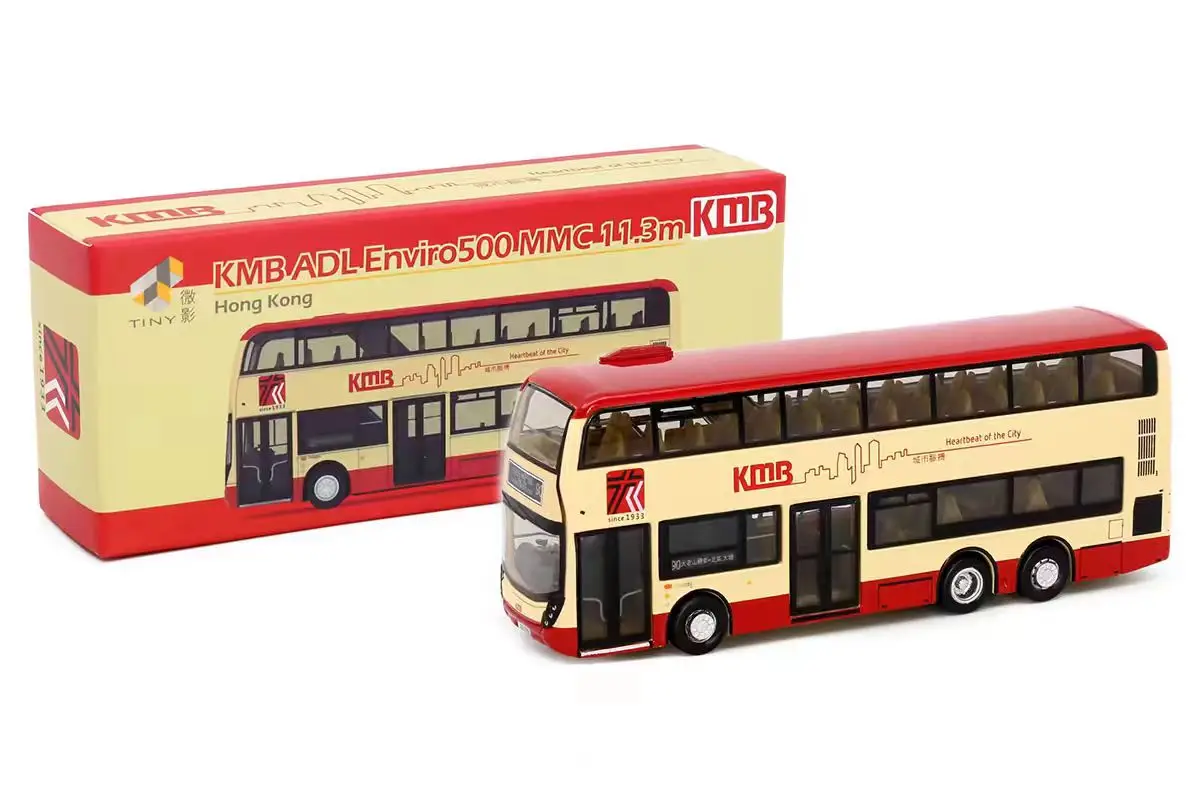 Tiny KMB ADL Enviro500 MMC 11.3m Hong Kong Bus  1/110 DieCast Model Collection Limited Edition Hobby Toys