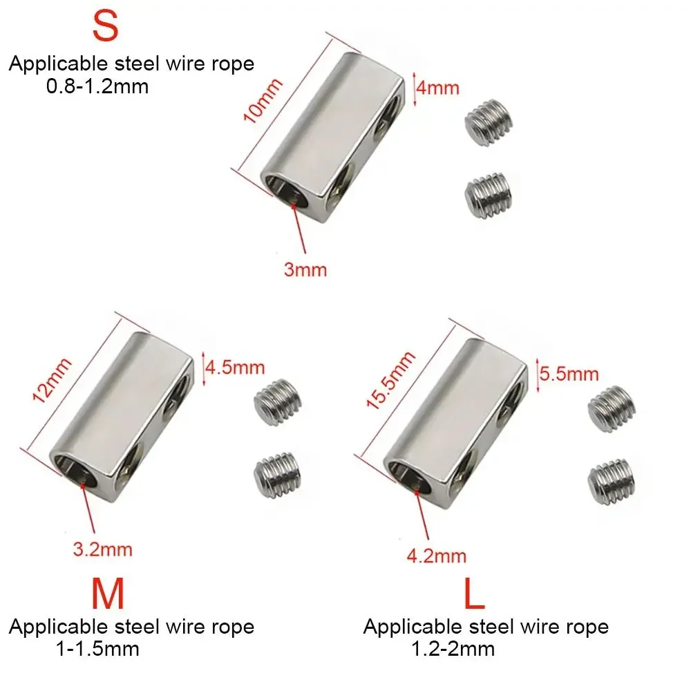 New Copper Steel Wire Rope Clip Metal Adjustable Stainless Steel Cable Clamp Wire Rope Clamp