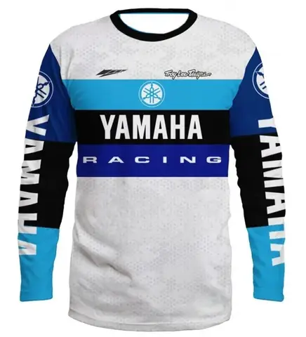 2026 Spring and Summer Trendy Yamaha Classic Long Sleeve T-shirt for Men and Women Sunscreen Motorcycle Cycling Sweatshirt