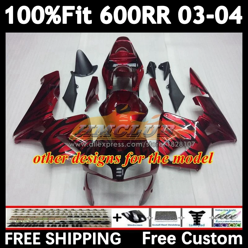 OEM Fairing For HONDA Sevenstars CBR 600 CC 600RR 600F5 600CC F5 58No.15 CBR600 RR CBR600RR 03 04 CBR600F5 2003 2004 Injection