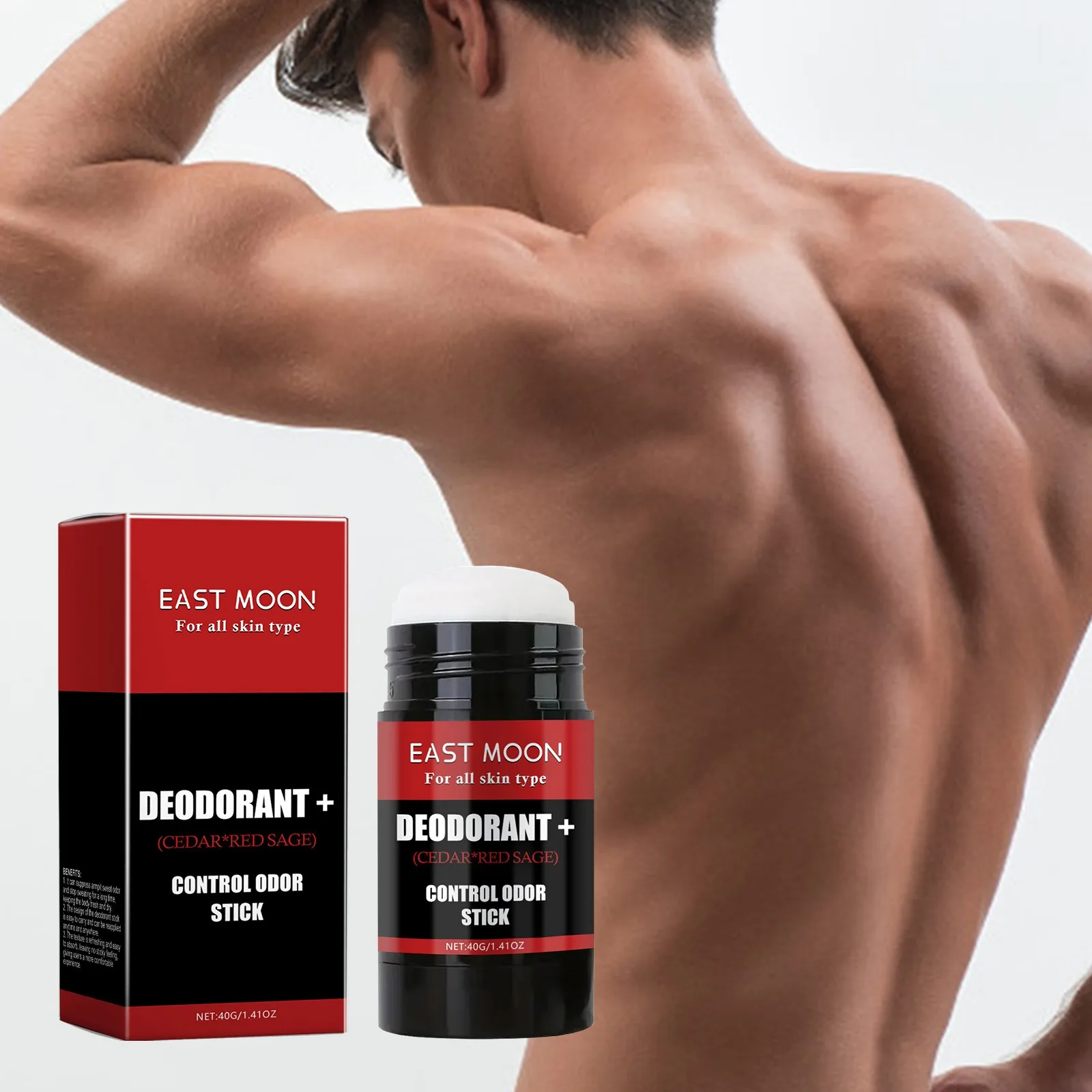 Stick Deodorant Mens Stick Deodorant Whole Body Deodorant Stick Odor Control Long-Lasting Armpit Odor Remove Sweat Refreshing