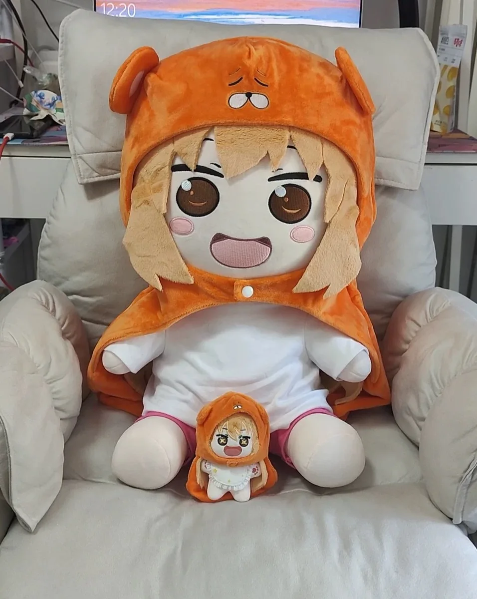 50cm Anime Himouto! Umaru-chan Cartoon Stuffed Plushies Plush Cotton Doll Clothes Pillow Anime Figure Toy For Kids Halloween Gif