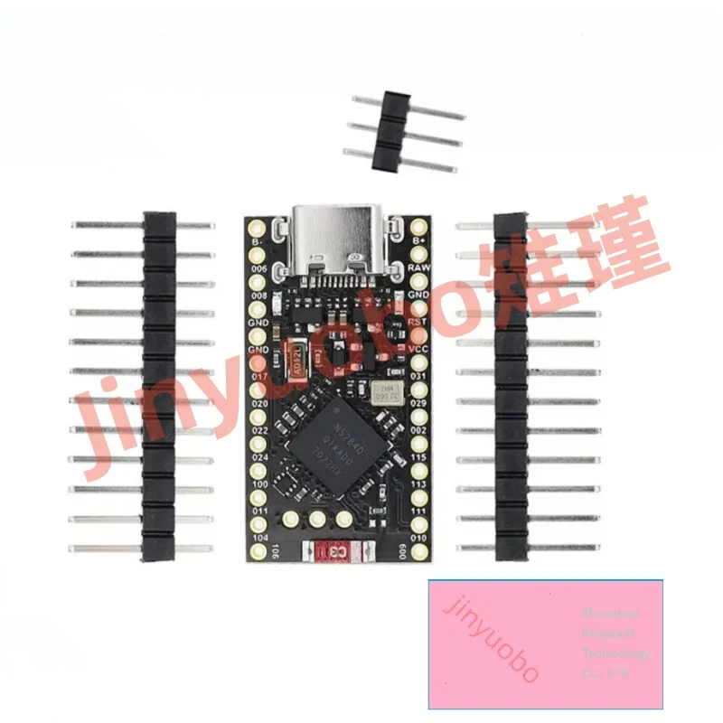 (1 pièce) Carte de développement Promicro NRF52840 compatible avec nice!nano V2.0 avec Bluetooth et gestion de la charge