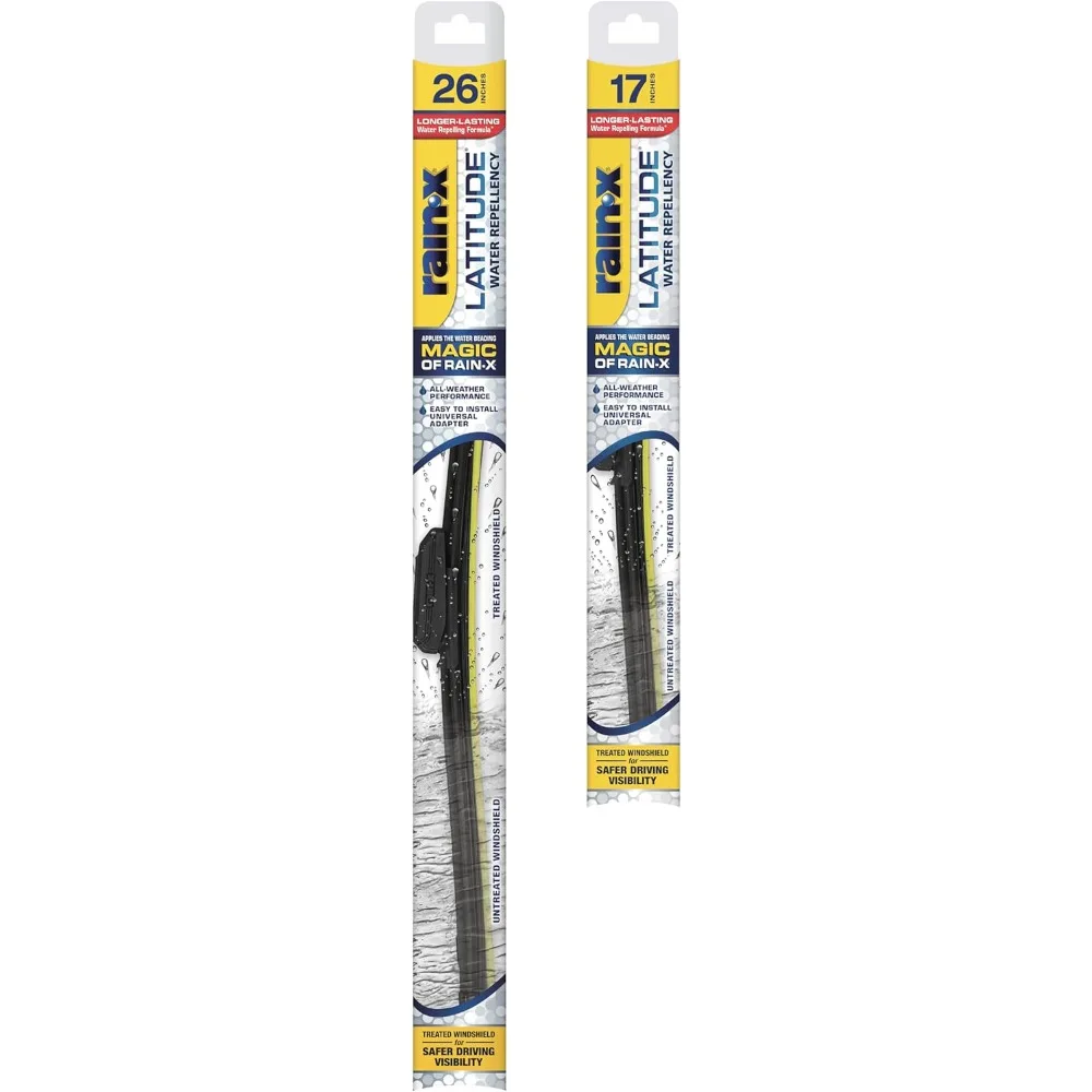 Latitude 2-In-1 Water Repellent Wiper Blades, 26