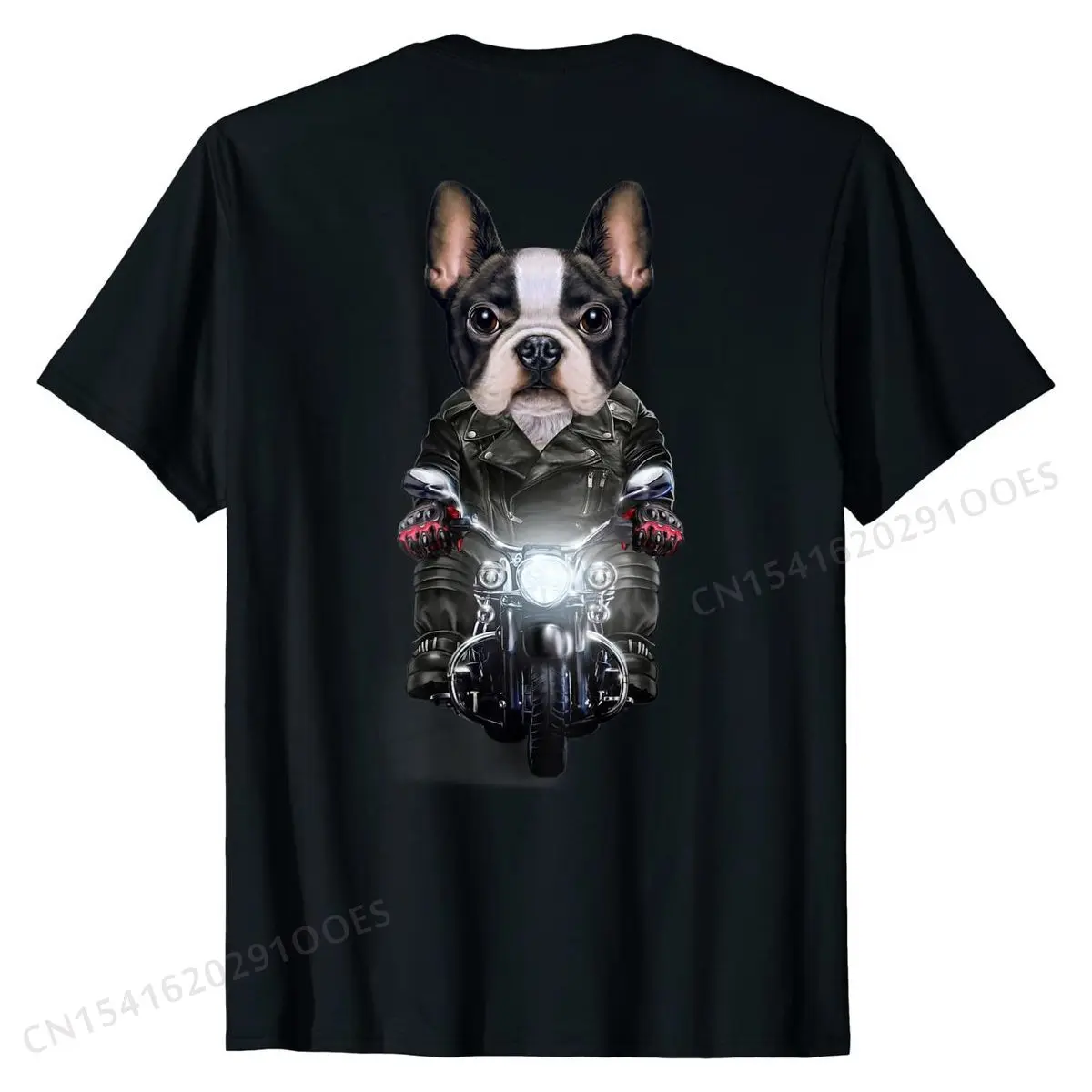 Cute French Bulldog Riding Motorcycle T-Shirt Birthday3D Printed T Shirt Fashion Cotton Men Tshirts