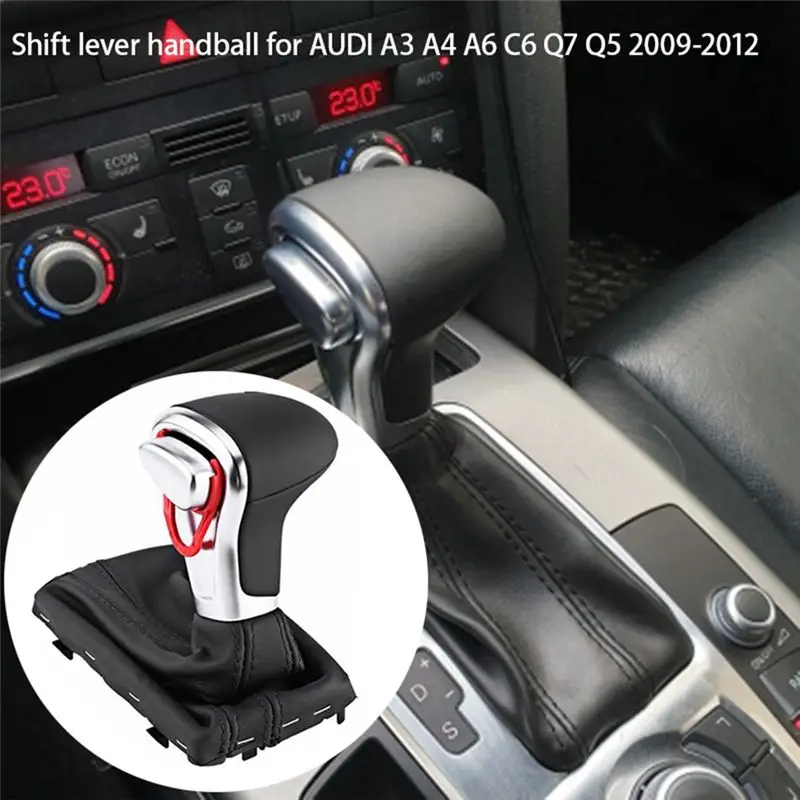 Levier de vitesse automatique fiable pour A3 A4 A6 C6 Q7 Q5 2009-2012, pommeau de levier de vitesse de remplacement