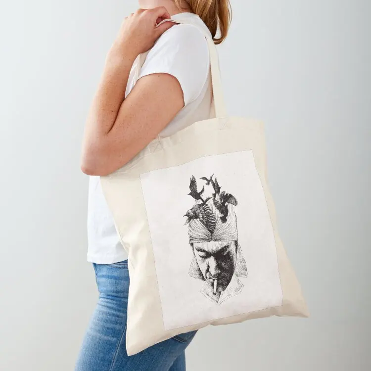 

Julio Cortazar Tote Bag Big bag women hand bags Cloth bag tote custom