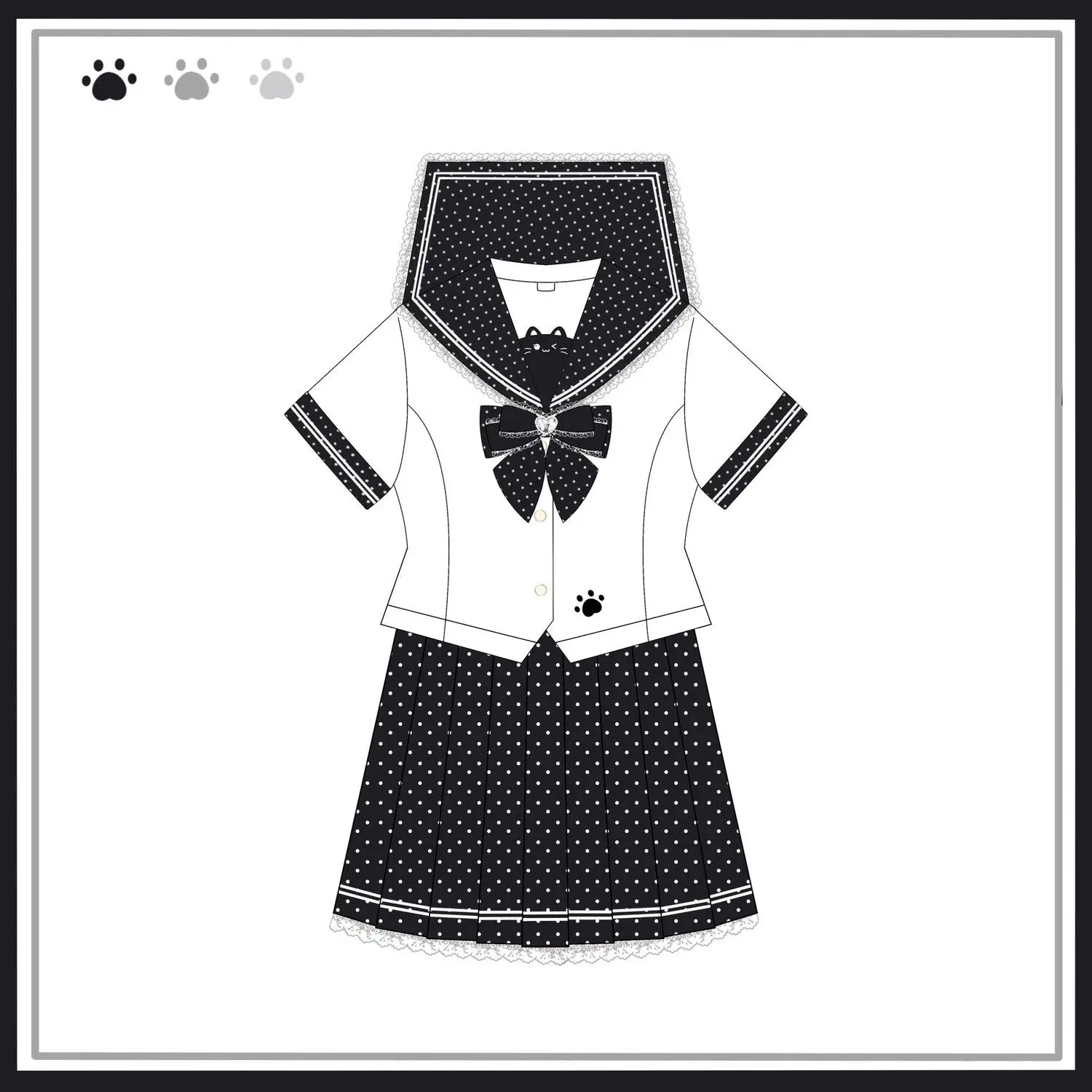 2026 Spring Festival New JK Uniform Sailor Suit Women's Slim Waist Japanese School Style Basic Set Role Play Girl