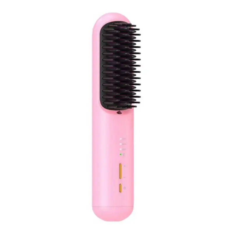 

【LOVE】Rechargeable Hair Straightener Negative Hair Straightener Curly Hair Dual-Purpose Electric Curling Comb