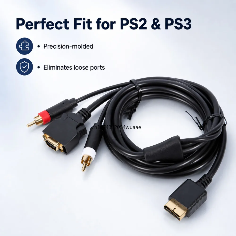 High Quality Cable for SEGA Dreamcast DC Definition Audio Video Cord RCA Sound Adapter HD PAL NTSC VGA Box Cable 1Pcs view 4
