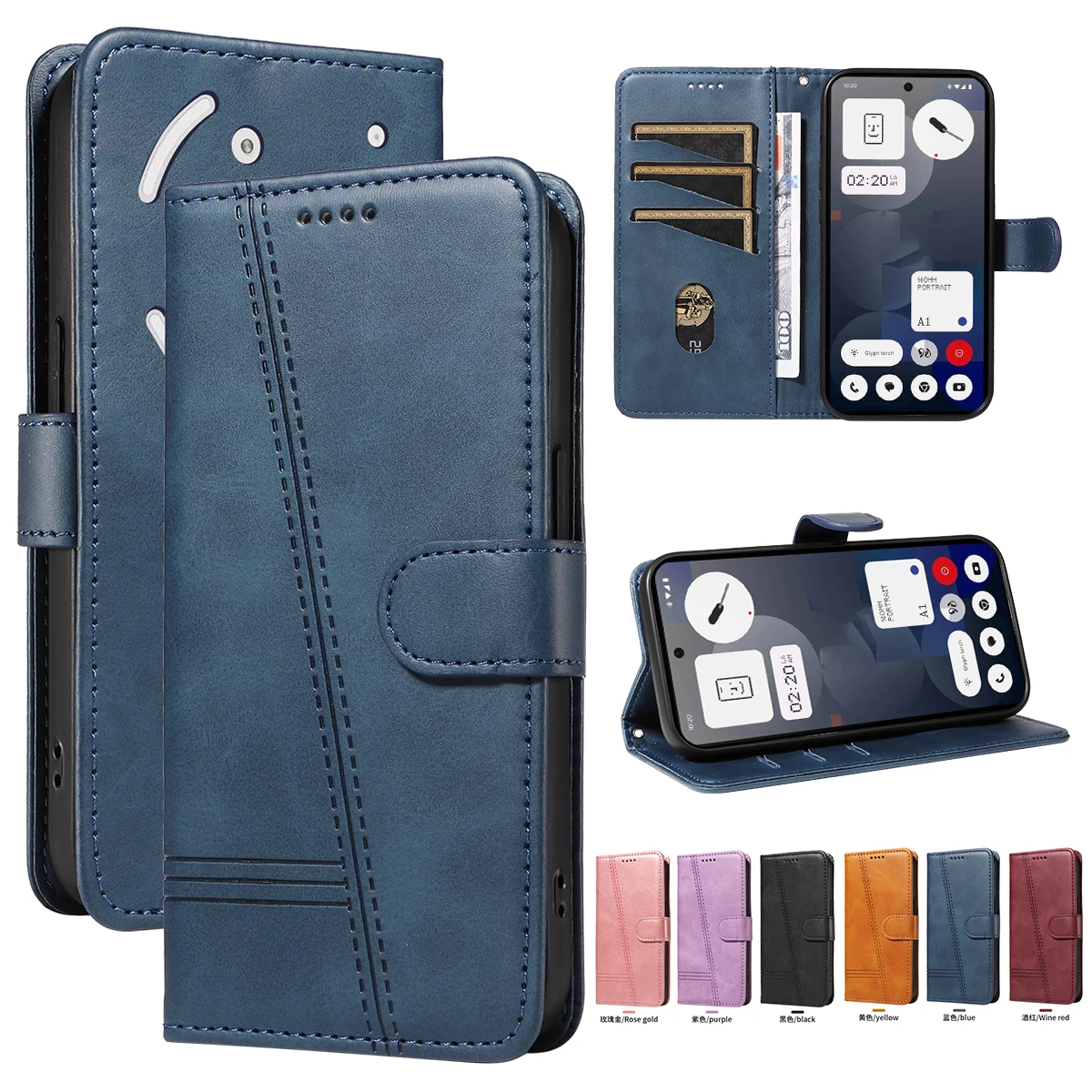 Flip Wallet Case Fo…